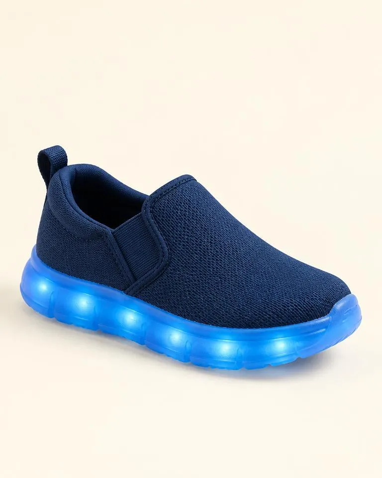 Glow Sole Slip-On — Blauw
