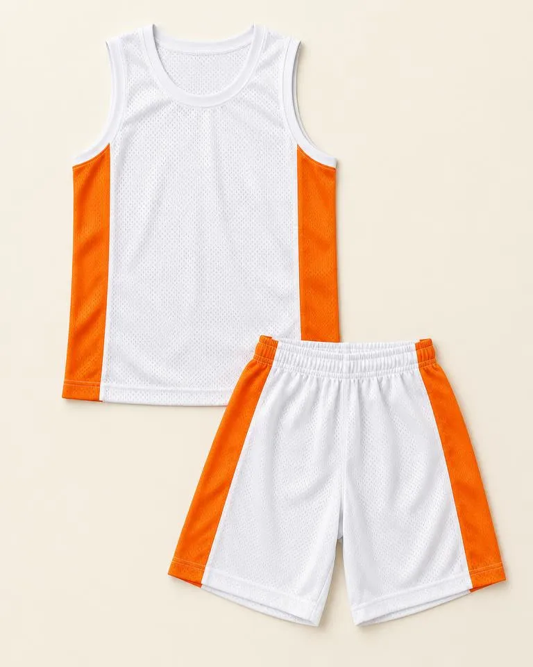 Mesh Hoops Set — Oranje